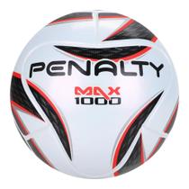 Bola de Futebol Futsal Penalty Max 1000 XXII - Branco+Preto