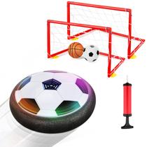 Bola de futebol Hover Growsland com 2 gols para meninos e meninas Bola de futebol Hover Growsland com 2 gols para meninos e meninas