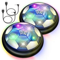 Bola de futebol Hover JRD e BS WINL recarregável com luzes LED, pacote com 2 unidades Bola de futebol Hover JRD e BS WINL recarregável com luzes LED, pacote com 2 unidades