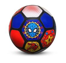 Bola De Futebol Infantil Roppe Marvel Homem Aranha Pop Colors Tamanho 4