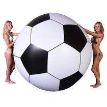 Bola de futebol inflável GoFloats Giant de 6 pés de altura Bola de futebol inflável GoFloats Giant de 6 pés de altura
