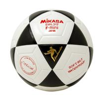 Bola de futebol Mikasa D93 Indoor Series tamanho 2 para uso interno
