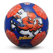 Bola de Futebol - O Espetacular Homem Aranha - Azul - Tamanho 4 - Marvel - Roppe