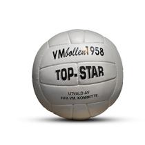 Bola de Futebol OROSPORTS Top Star 1958 Vintage em Couro Bola de Futebol OROSPORTS Top Star 1958 Vintage em Couro