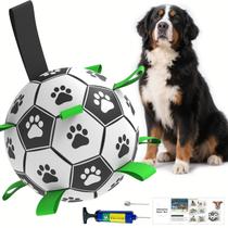 Bola de Futebol para Cães Amasiver 23 cm Brinquedo Interativo de Puxar Bola de Futebol para Cães Amasiver 23 cm Brinquedo Interativo de Puxar