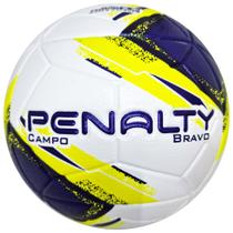 Bola de Futebol Penalty Bravo Campo Amarela