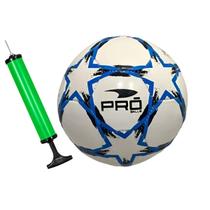 Bola de Futebol Pró Balls + Bomba de Ar Cores Sortidas Bola de Futebol Pró Balls + Bomba de Ar Cores Sortidas