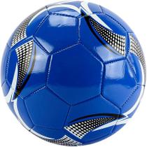 Bola de Futebol Pro Tamanho Oficial Costurada à Máquina Azul
