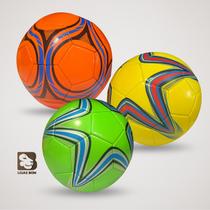 Bola de Futebol Profissional Padrão Tamanho 5 Brinquedo Jogo Campo Salão material sintético Reforçada Bola de Futebol Profissional Padrão Tamanho 5 Brinquedo Jogo Campo Salão material sintético Reforçada