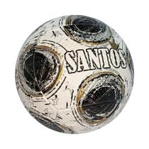 Bola de Futebol PVC/PU Nº 5 Retrô Santos Futebol e Magia - 1687 Bola de Futebol PVC/PU Nº 5 Retrô Santos Futebol e Magia - 1687