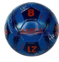 Bola de futebol pvc / pu numero 5 assinaturas barcelona