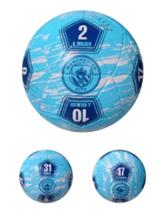 Bola de futebol pvc / pu numero 5 assinaturas manchester city