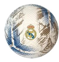 Bola de futebol pvc / pu numero 5 azul / dourada real madrid