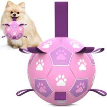 Bola de futebol QDAN de brinquedo para cães com alças de 15 cm para cães de medicina pequena Bola de futebol QDAN de brinquedo para cães com alças de 15 cm para cães de medicina pequena