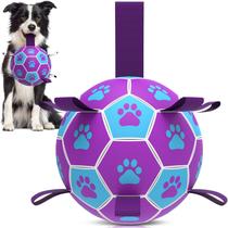 Bola de futebol QDAN de brinquedo para cães de tamanho médio e pequeno, 20 cm Bola de futebol QDAN de brinquedo para cães de tamanho médio e pequeno, 20 cm