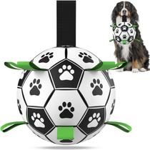 Bola de Futebol QDAN para Cães Grandes (23cm) - com Alças