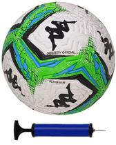 Bola de futebol society kappa player + bomba de ar