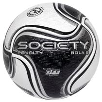 Bola De Futebol Society Penalty 8 X Cor:Preto Bola De Futebol Society Penalty 8 X Cor:Preto