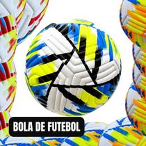 Bola de futebol society tamanho Padrao Oficial 5 peso 420g Cores Vibrantes Neon