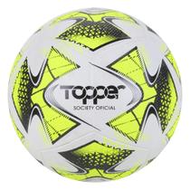 Bola de Futebol Society Topper 22 BrancoVerde