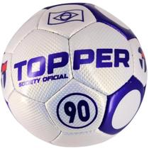 Bola De Futebol Society Topper 90 Oficial Costurada à Mão