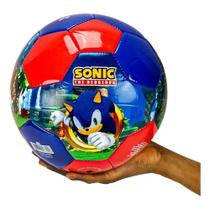 Bola de Futebol Sonic Azul e Vermelha - Bbr S011