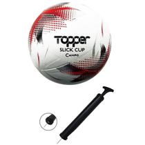 Bola De futebol Topper Slick Campo Original Premium Com Bomba Manual