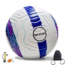 Bola de Futebol Torvinas Tamanho 5 em Couro PU Impermeável com Kit