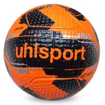 Bola de Futebol Uhlsport Attack Laranja/Preto 68-70cm