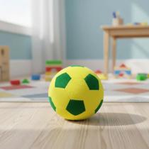 Bola de Futebol Verde e Amarela 12cm da Seleção Bola de Futebol Verde e Amarela 12cm da Seleção