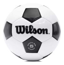 Bola de Futebol WILSON Tradicional Tamanho 5 - Preta e Branca Bola de Futebol WILSON Tradicional Tamanho 5 - Preta e Branca