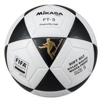 Bola de futevôlei Mikasa Oficial FIFA TAFC Branco e Preto