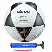 Bola de Futevôlei Original Mikasa FT5 Altinha + Bomba de Ar