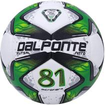 Bola de Futsal 81 Nitro Microfibra Costurada à Mão Verde-Branco Dalponte Bola de Futsal 81 Nitro Microfibra Costurada à Mão Verde-Branco Dalponte