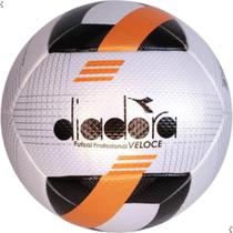 Bola de Futsal Diadora Profissional Veloce - Branco/laranja