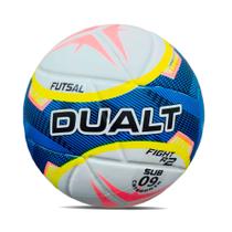 Bola de Futsal Dualt Fight R2 Sub 9 Azul/branco