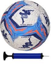 Bola de futsal kappa player + bomba de ar
