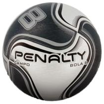 Bola de Futsal Penalty 8X Preto C/ Cinza