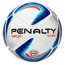 Bola de Futsal Penalty Max 500 Branco e Azul