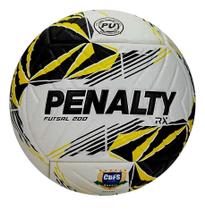 Bola De Futsal Penalty RX 200 XXVI 2026 Selo CBFS Cor:Branco+AmareloTamanho:ÚnicoGênero:Homem