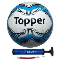 Bola de Futsal Topper Slick Fusionada Salão + bomba de Ar