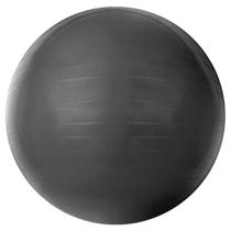 Bola de Ginástica Para Pilates Com Bombar de Ar - Cinza Bola de Ginástica Para Pilates Com Bombar de Ar - Cinza