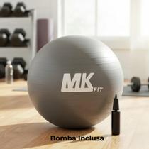Bola de Ginástica Pilates Tamanho 55 cm com Bomba MKFIT