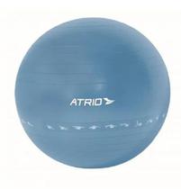 Bola De Ginástica Premium Para Exercícios 55cm Azul