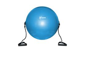 Bola De Ginástica Suíça 65Cm Com Alças Puxador - Odin Fit