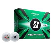 Bola de golfe Bridgestone e12 HiLaunch White