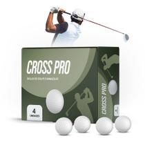 Bola De Golfe E Minigolfe Para Treinamento - Cj 4 Und