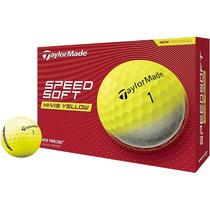 Bola de Golfe TaylorMade TM24 Speed Soft - Conjunto com 12 Unidades