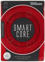 Bola de golfe Wilson Smart Core, pacote de 24 brancos