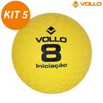 Bola de Iniciação Amarela T8 Vollo - 5 Unidades. - Vollo Sports